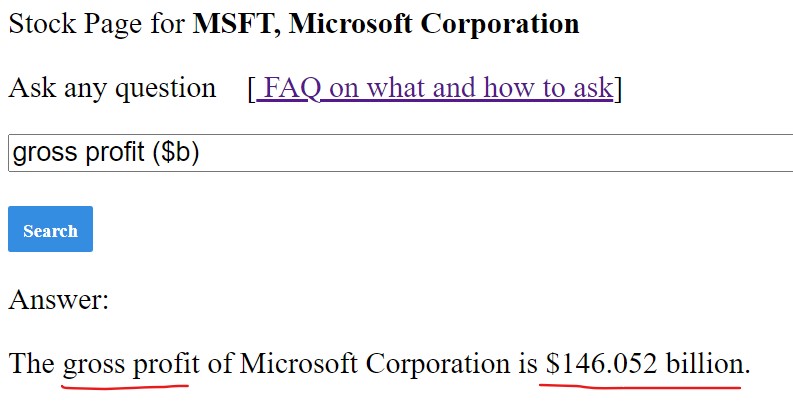 gross profit example 2